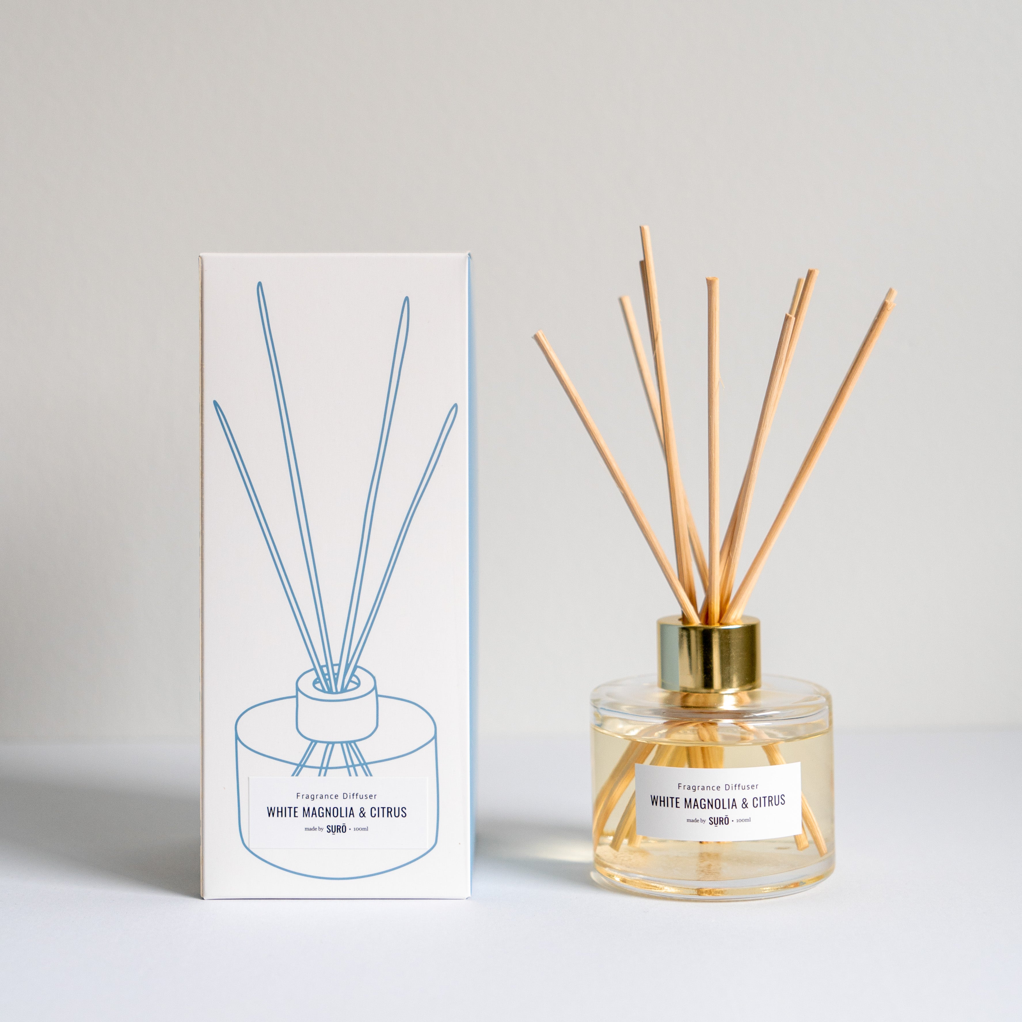 Fragrance Reed Diffuser • 100mL – Made By SURO
